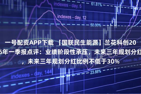 一号配资APP下载 【国联民生能源】兰花科创2025年年报及2026年一季报点评：业绩阶段性承压，未来三年规划分红比例不低于30%